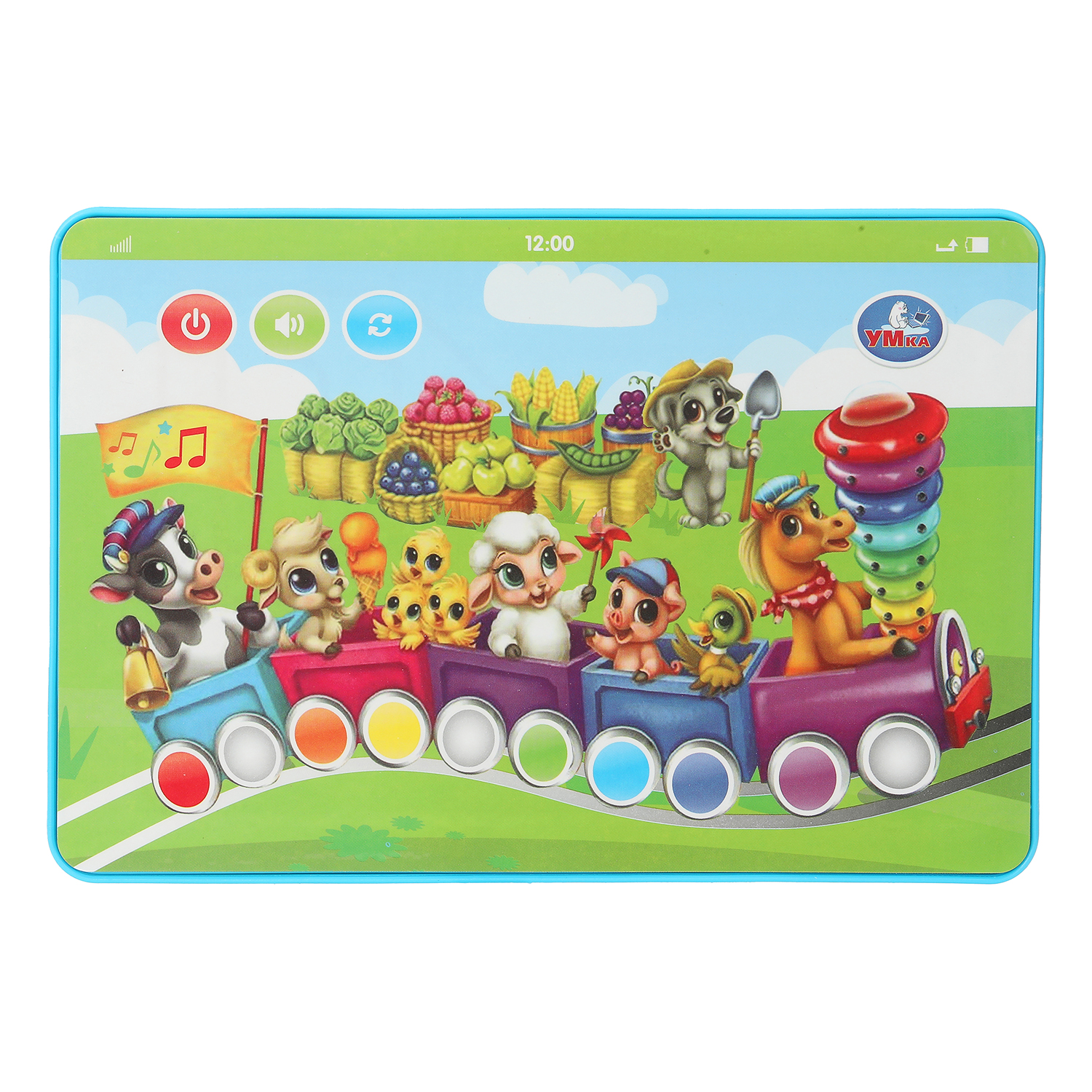 Игрушка УМка планшет Планшет Паровозик - фото 2