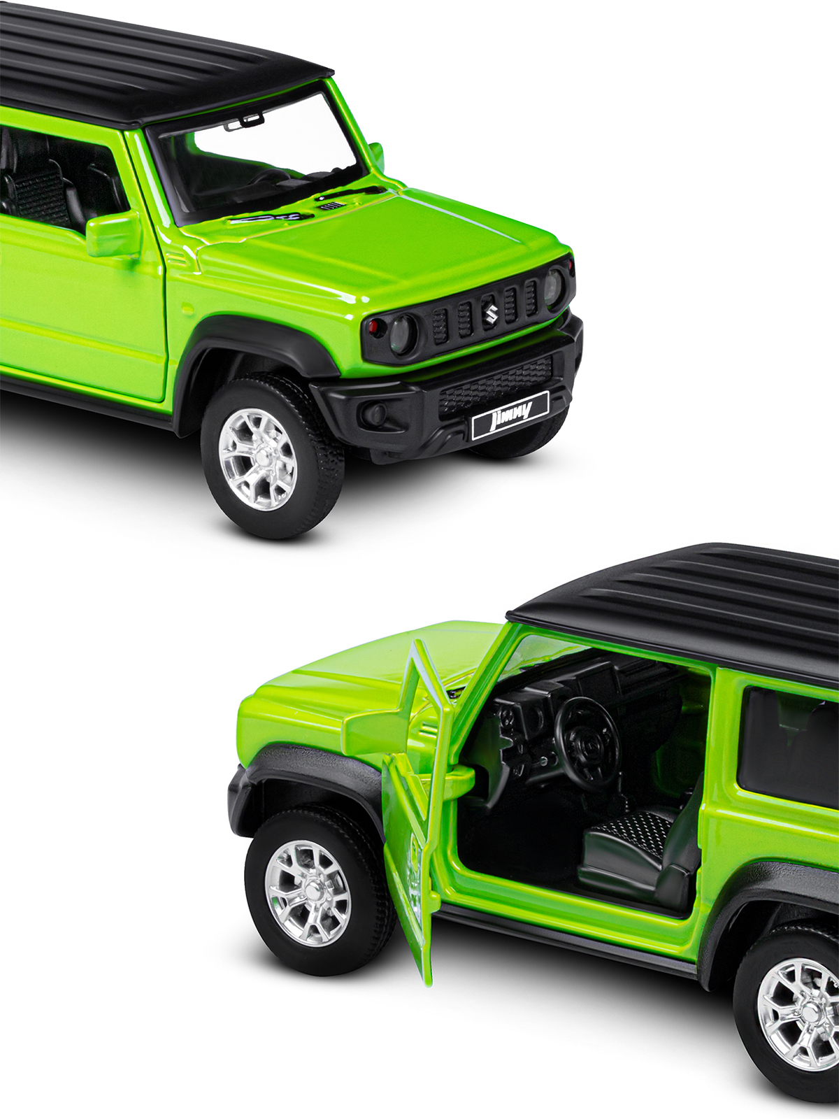 Внедорожник АВТОпанорама Suzuki Jimny 1:32 JB1251560 - фото 12