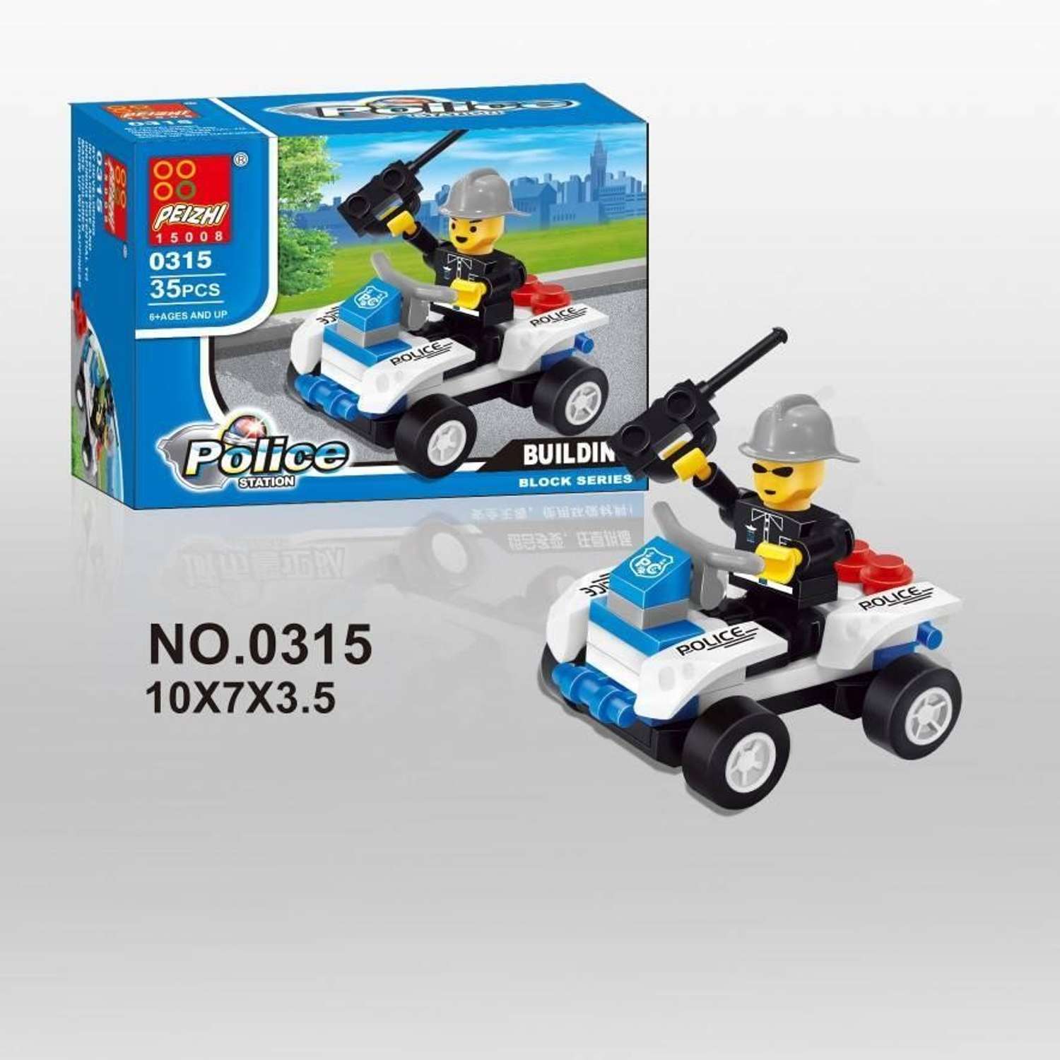 Конструктор . Полиция в ассортименте - фото 1