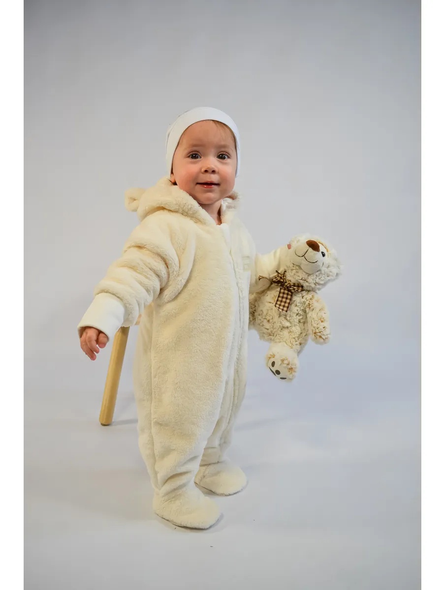 Комбинезон Шустрая пчелка 80816Молочный - фото 1