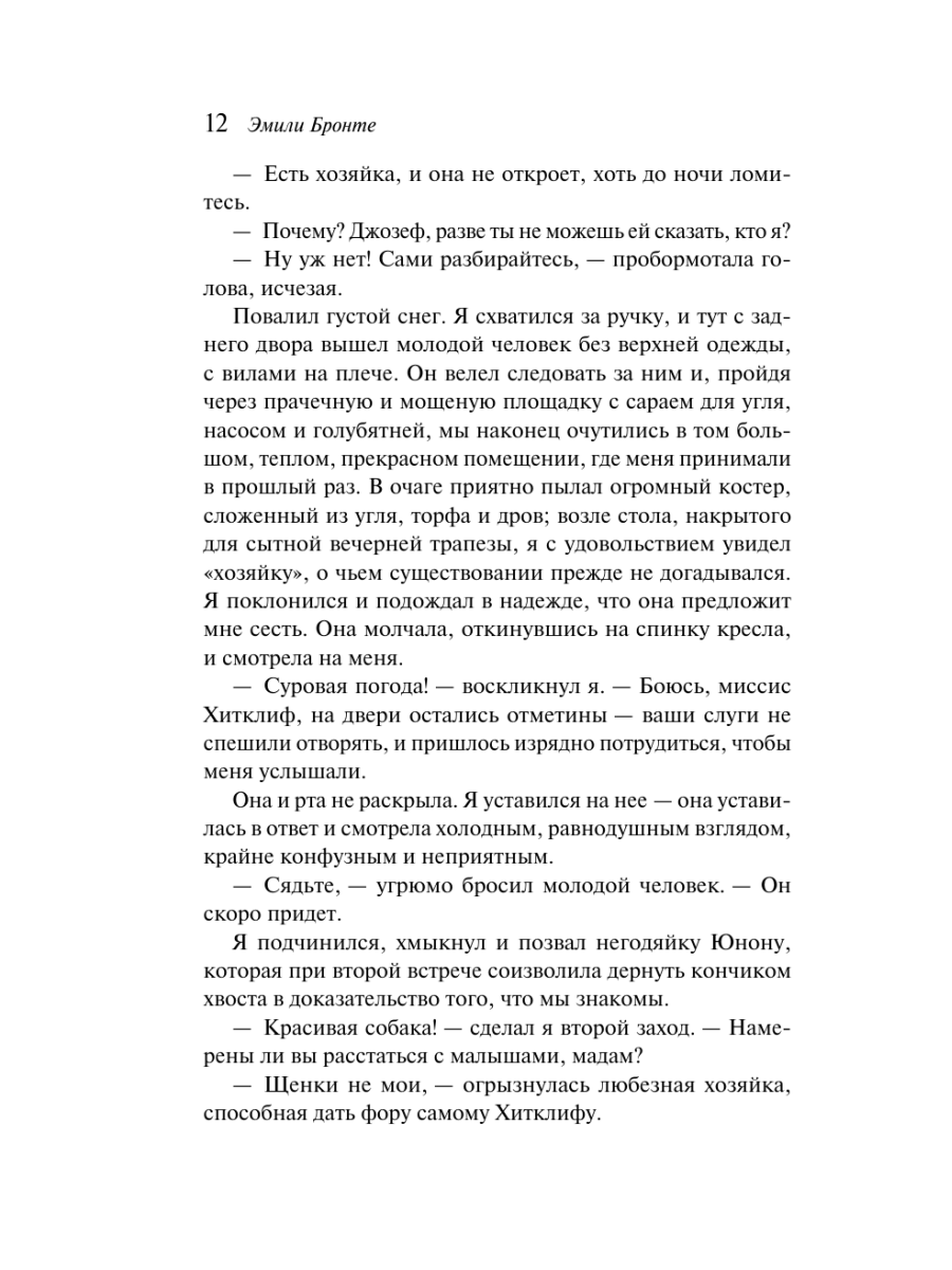 Книга Эксмо Грозовой перевал - фото 16