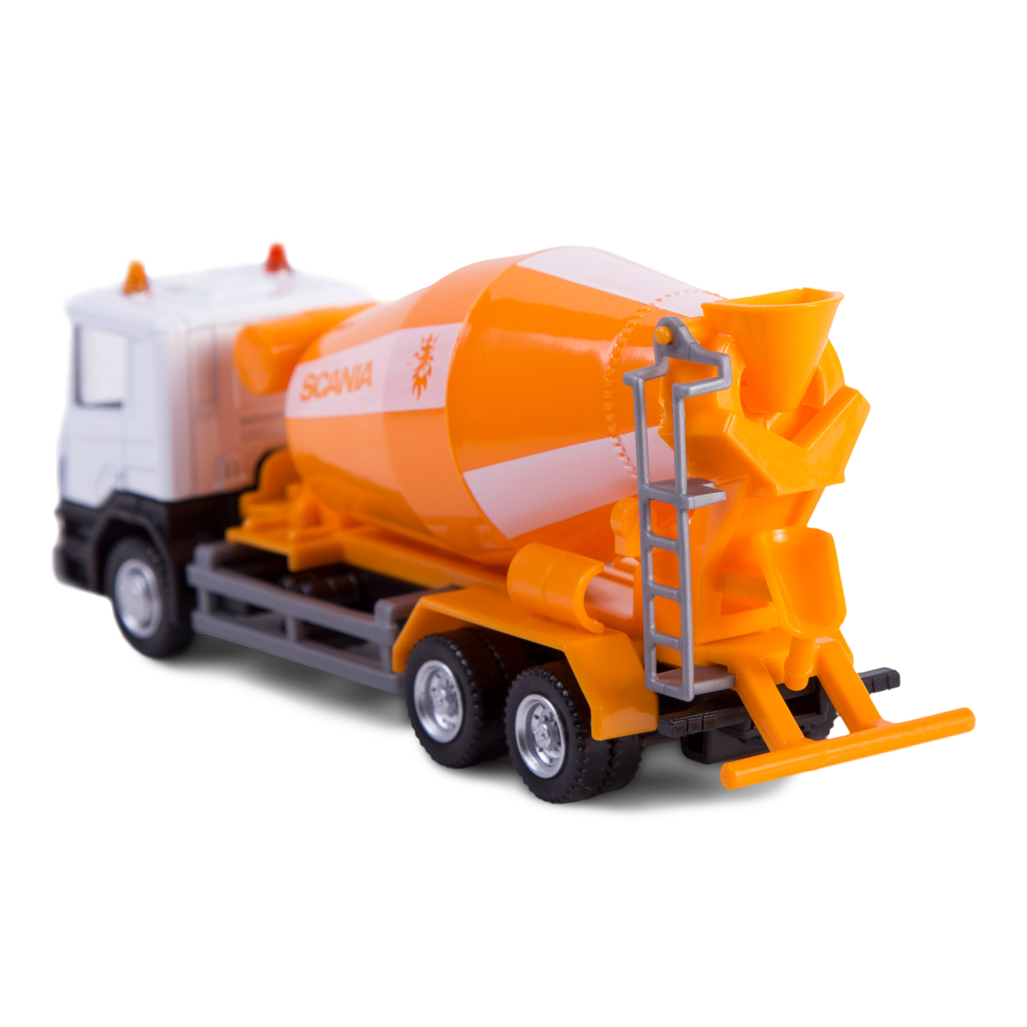 Бетономешалка Mobicaro Scania 1:64 144005 - фото 6