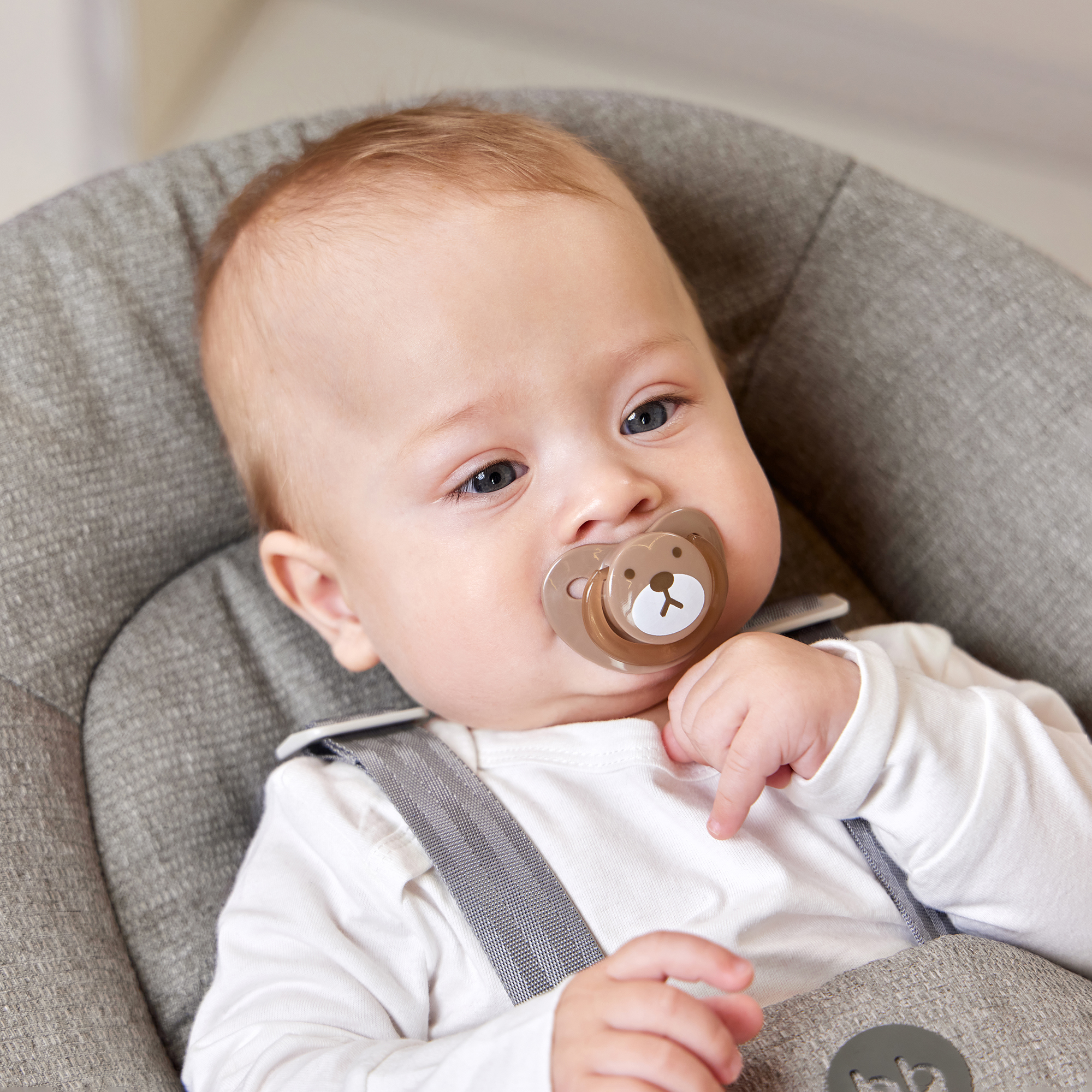 Пустышка Happy Baby латекс ортодонтическая от 0 мес. 1 шт. - фото 10
