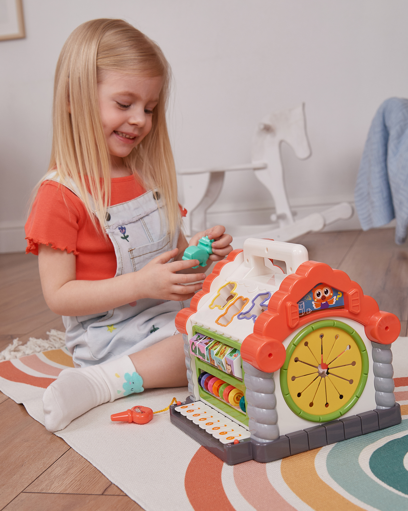 Игрушка BabyGo развивающий центр Домик - фото 2
