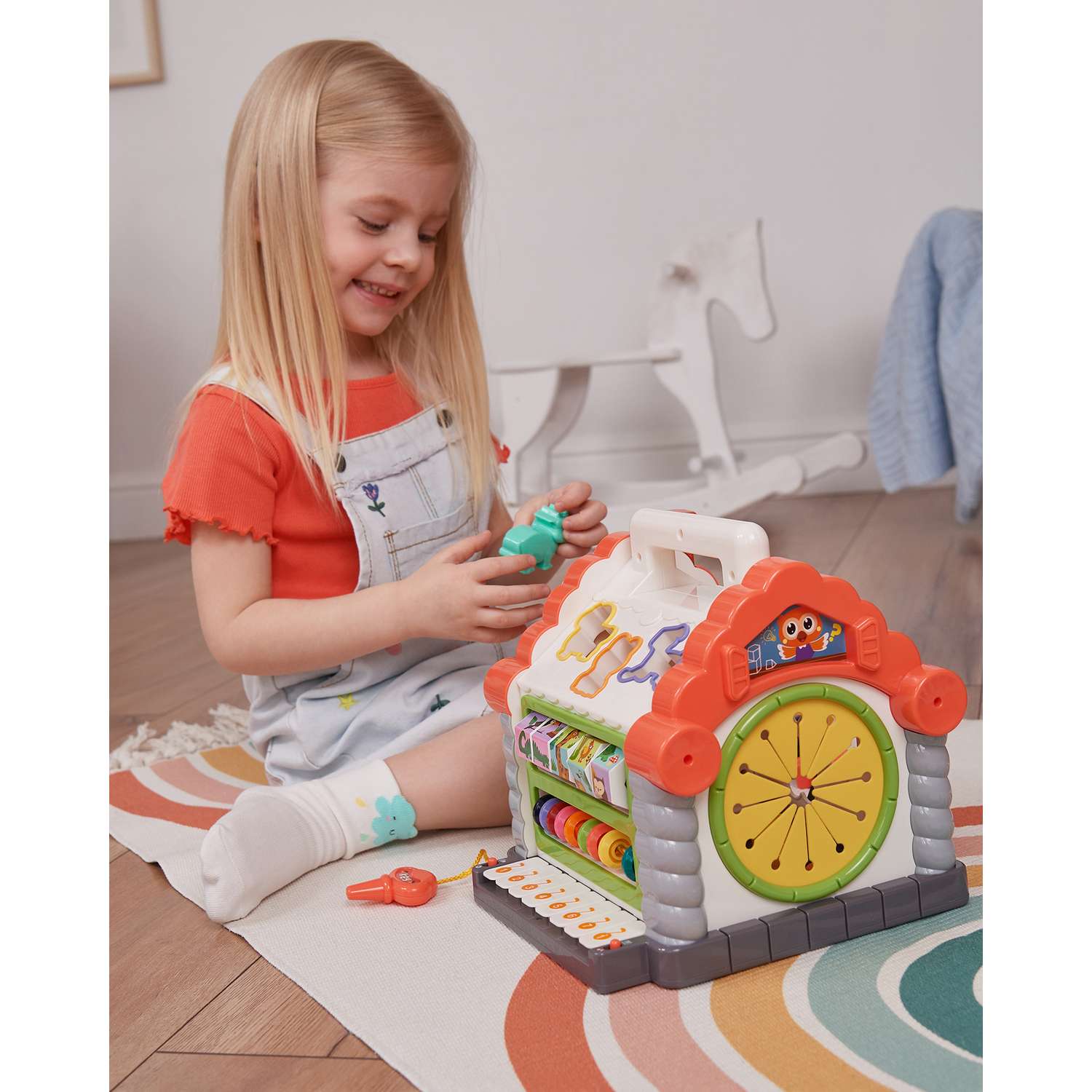 Игрушка BabyGo развивающий центр Домик - фото 2