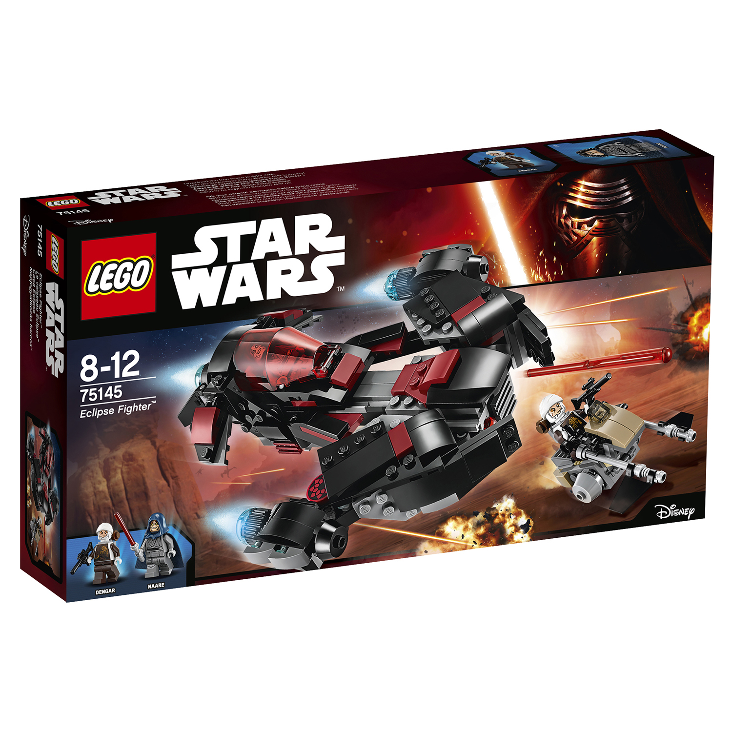 Конструктор LEGO Star Wars Истребитель Затмения блочный - фото 2