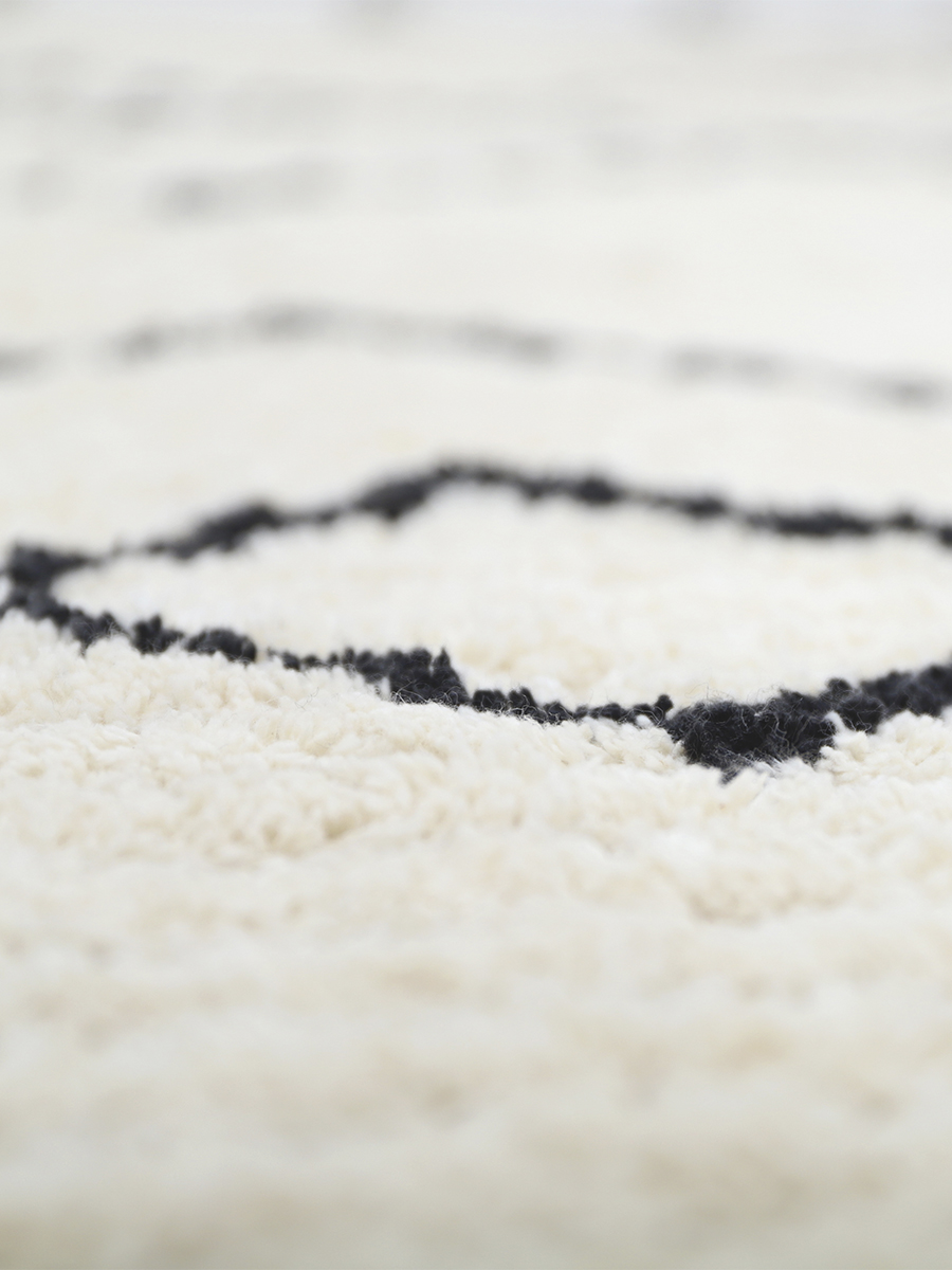 Ковёр Nattiot VIKTOR BLACK M 135 x 190 см - фото 4