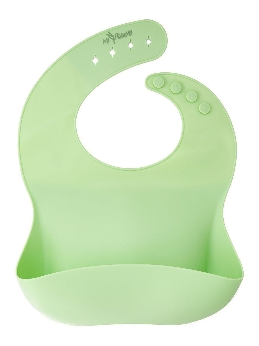 Нагрудник Miyoumi силикон 1 шт. - фото 1