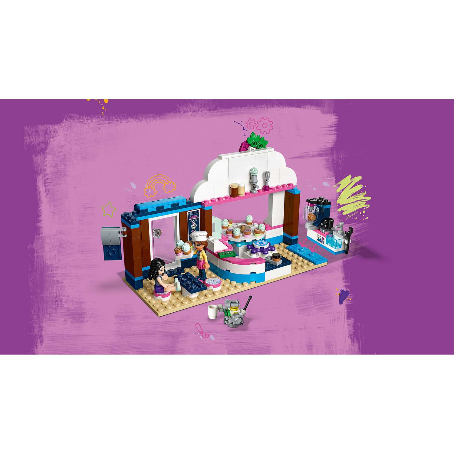 Конструктор LEGO Friends Кондитерская Оливии блочный - фото 10