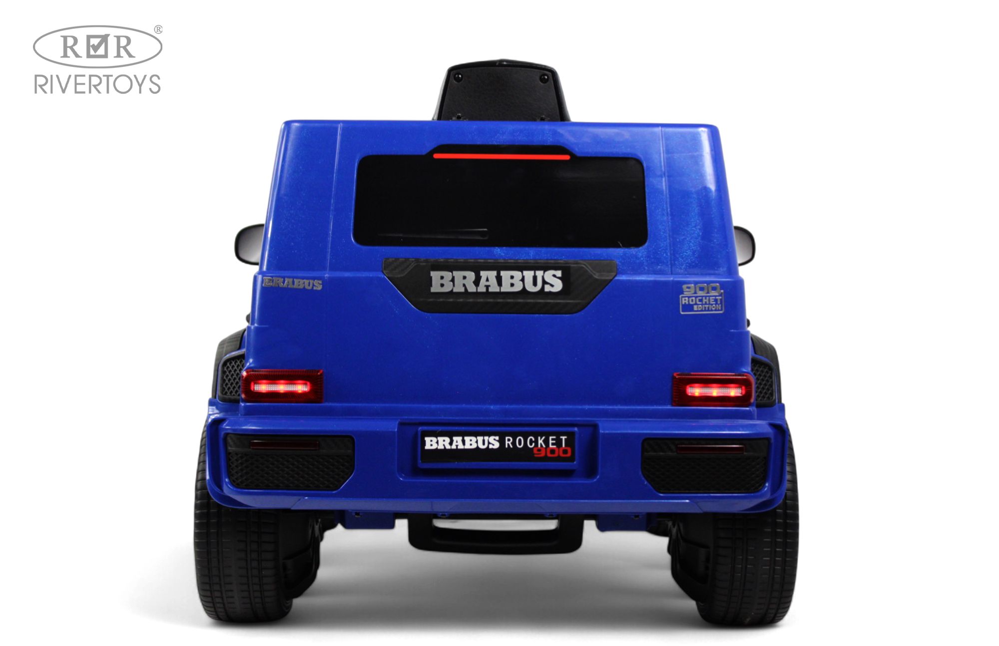 Электромобиль RIVERTOYS Mercedes Z999ZZ-BLUE С пультом ДУ - фото 4