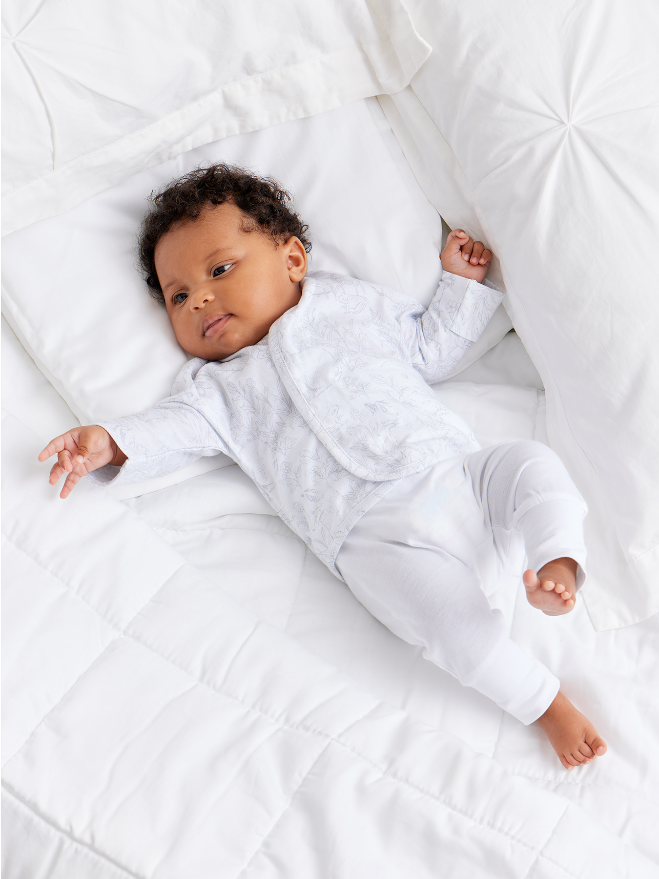 Рубашка 2 шт Happy Baby 90123_white-nature - фото 10