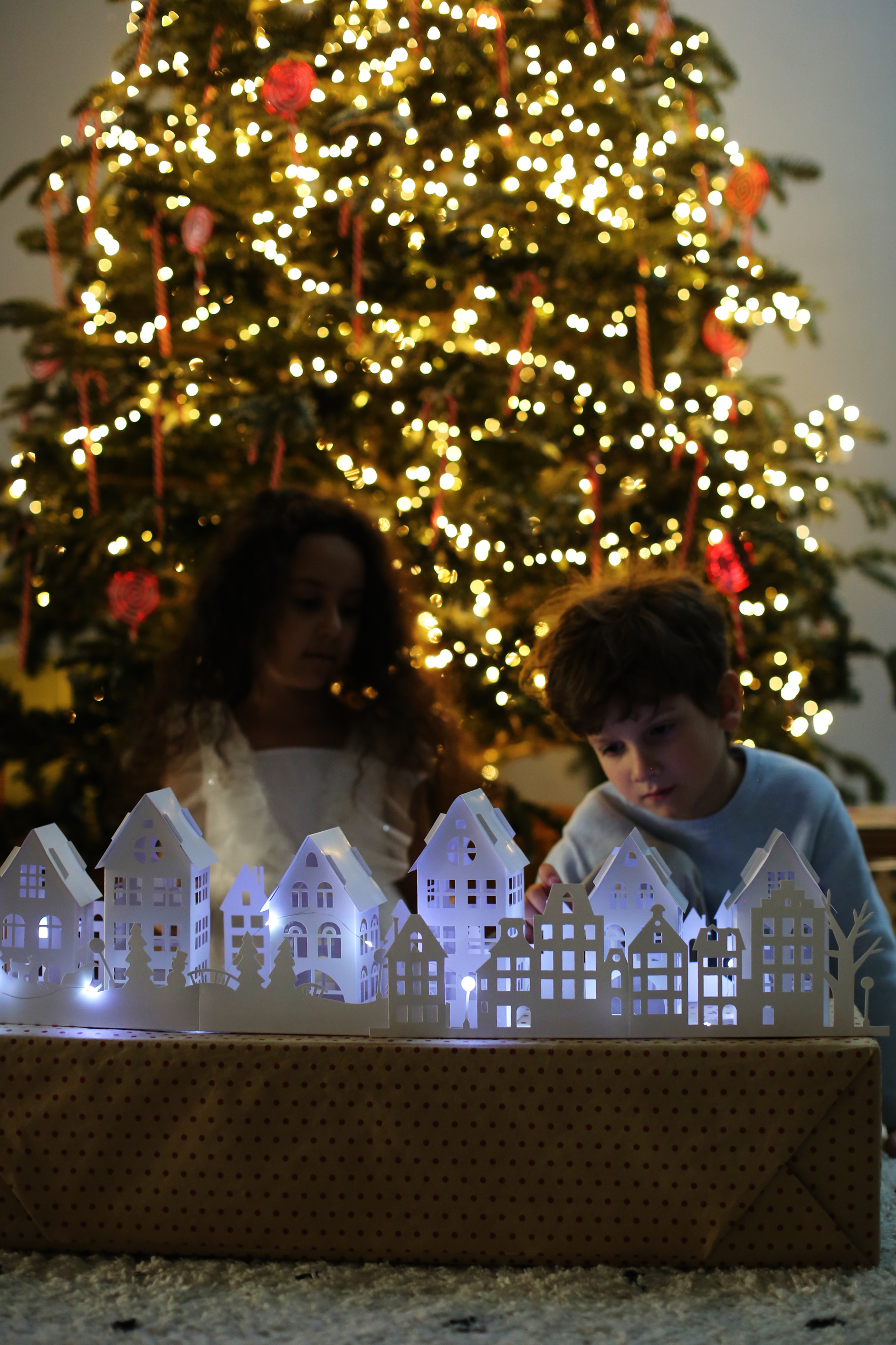 Новогодний декор HappyLine Бумажная гирлянда - фото 9