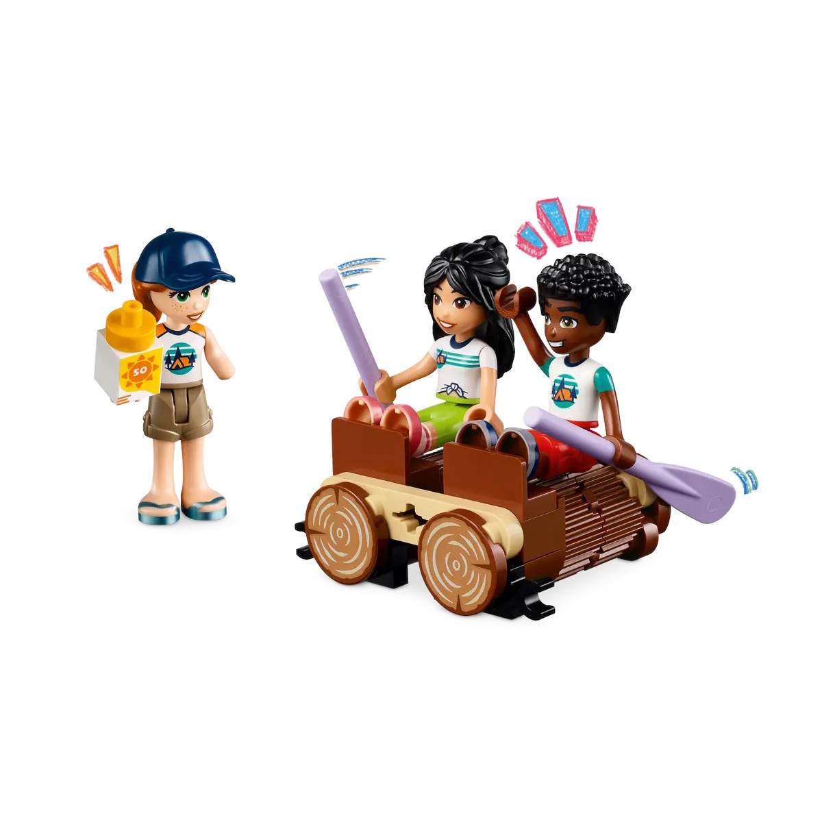 Конструктор LEGO Friends Лагерь Водные виды спорта 628 дет. - фото 4
