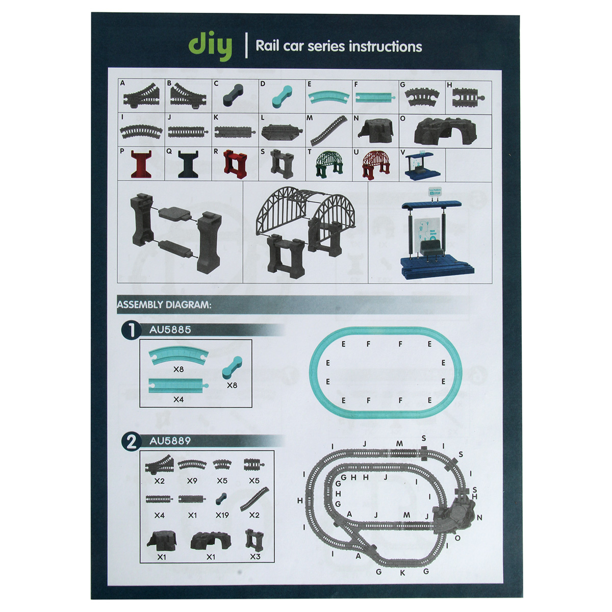 Набор железнодорожный Veld Co 76 см 135618 - фото 15
