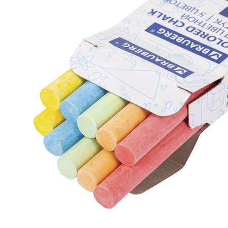 Мел сухой Brauberg 10 шт.