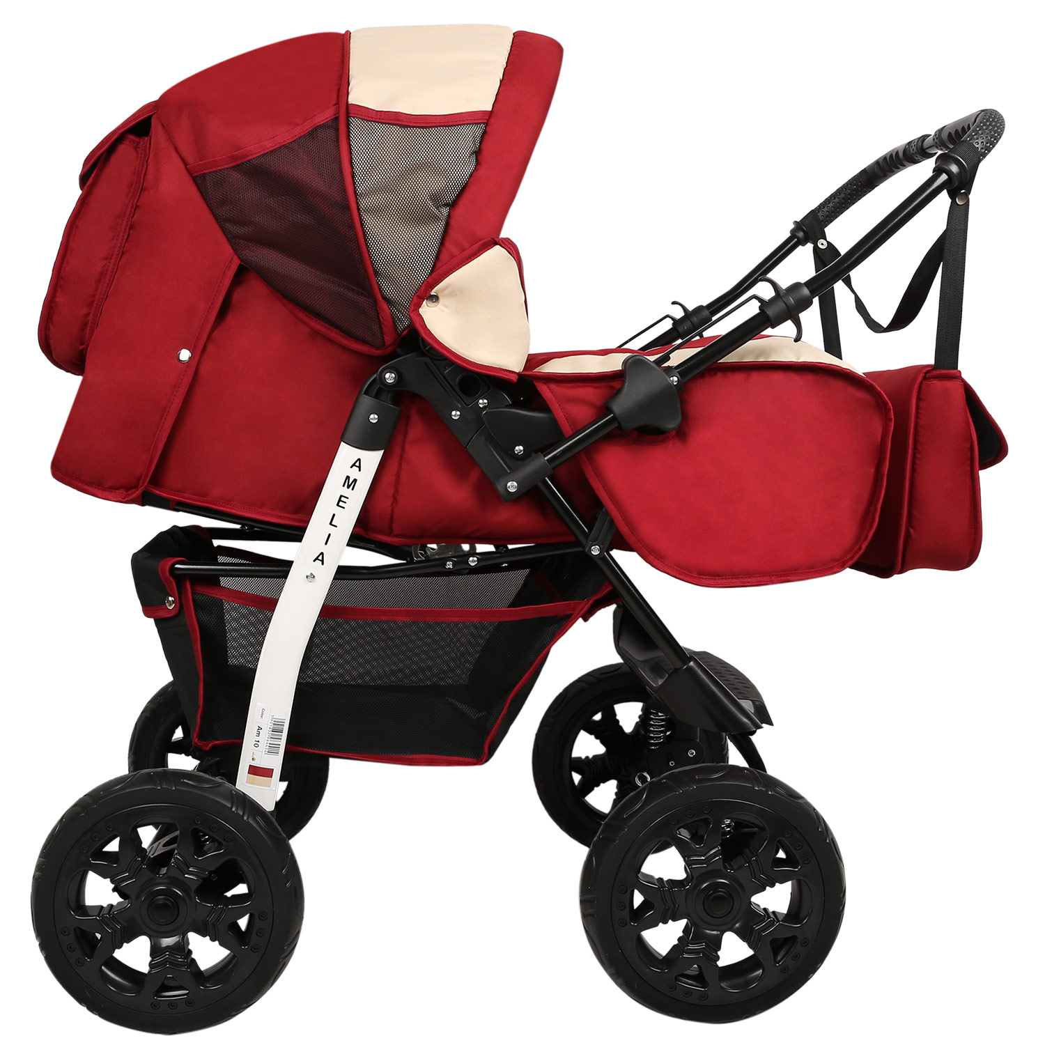 Коляска трансформер alis Amelia бежевый - фото 5