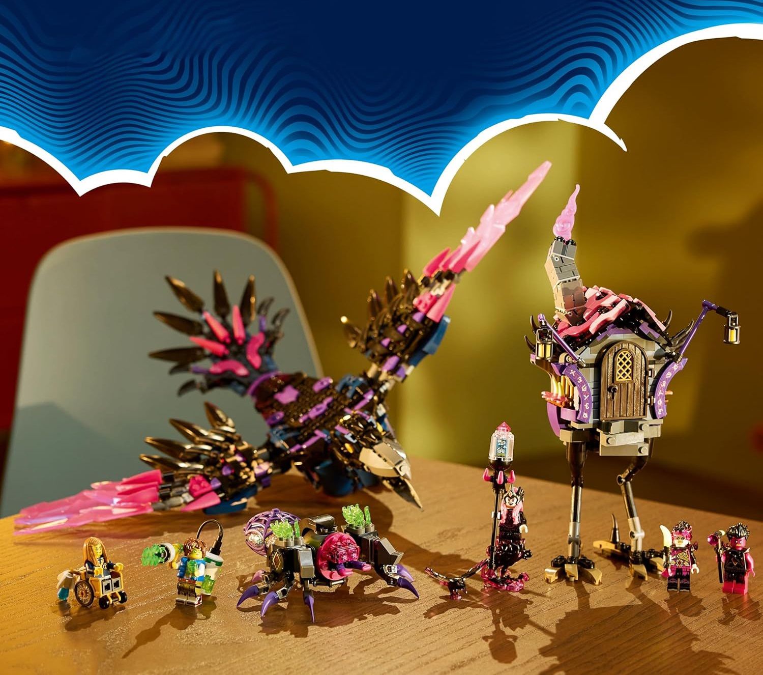 Конструктор LEGO DREAMZzz Полуночный ворон 1203 дет. - фото 4