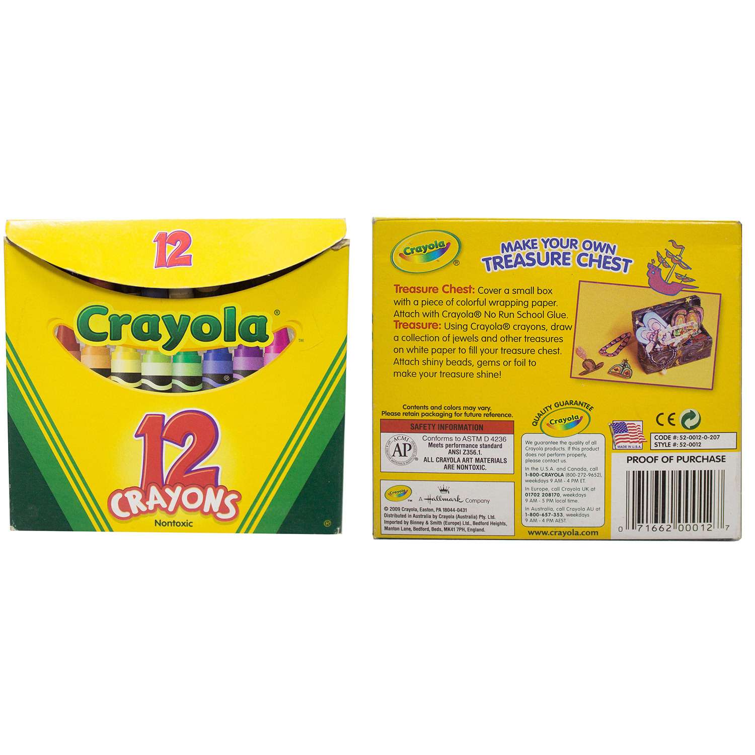 Восковые мелки Crayola 12 шт. - фото 6