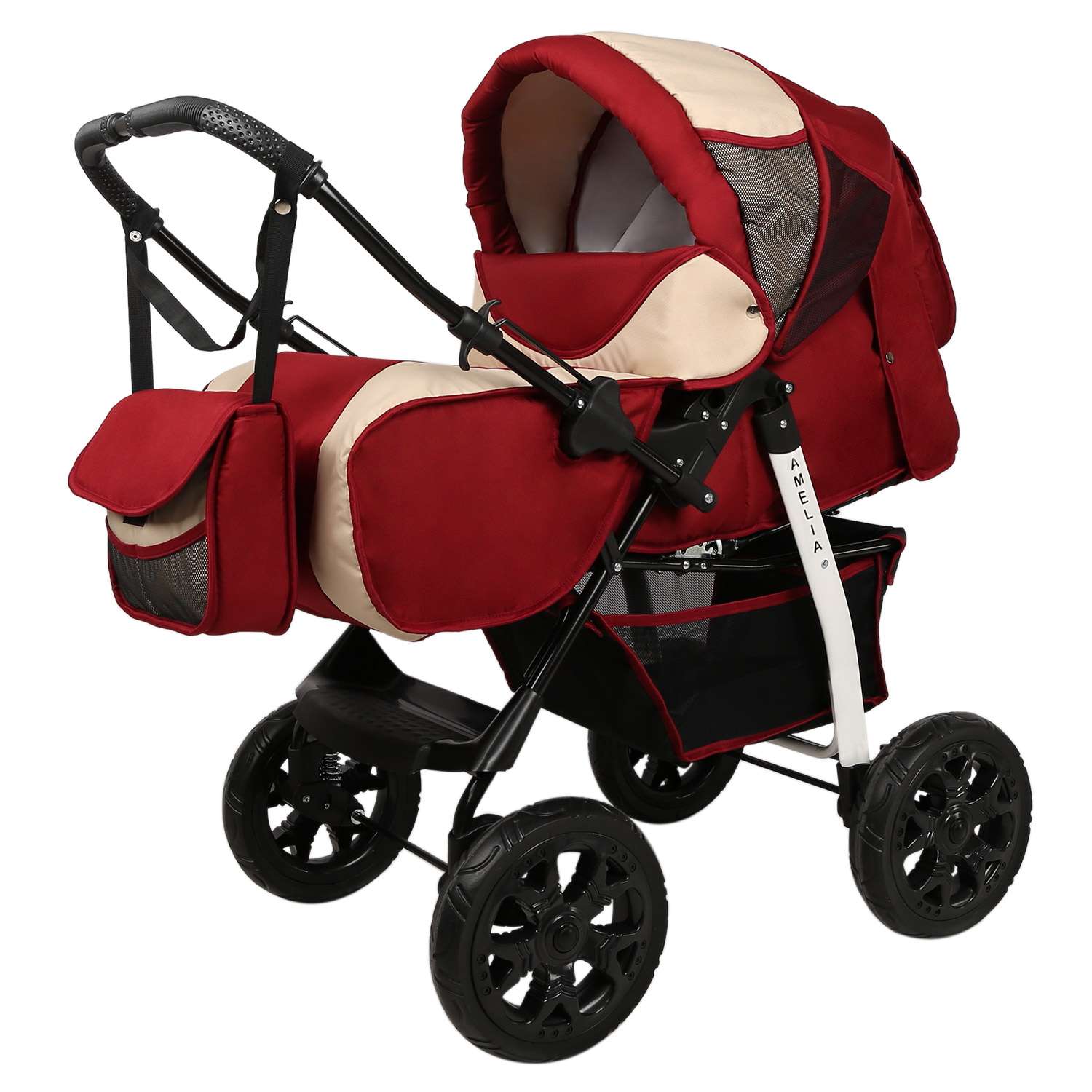 Коляска трансформер alis Amelia бежевый - фото 2