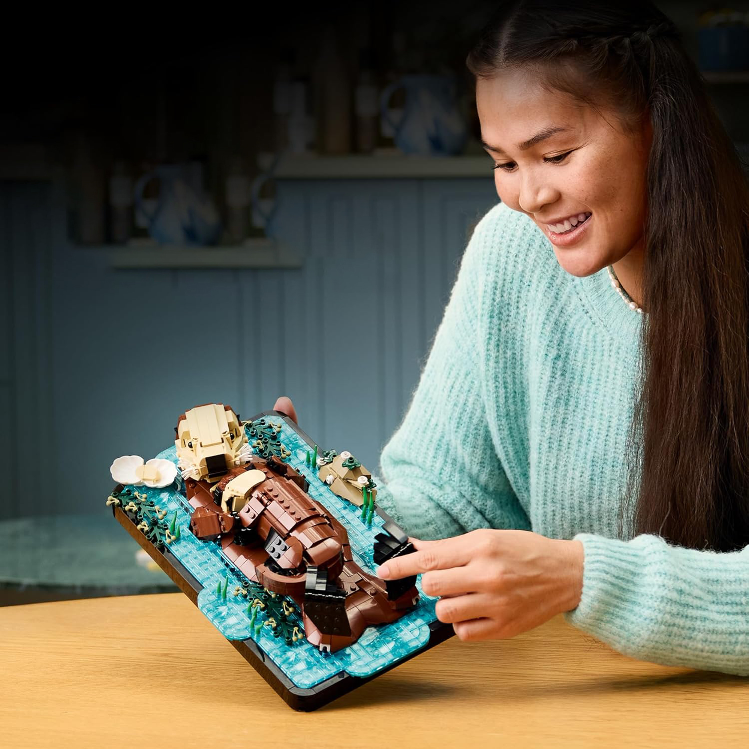 Конструктор LEGO Ideas Плавающие морские выдры 1234 дет. - фото 7