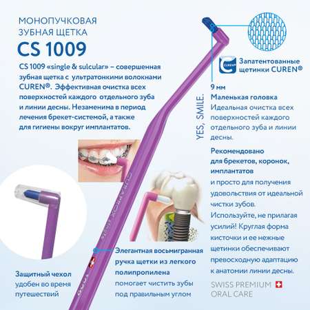Зубная щетка классическая Curaprox