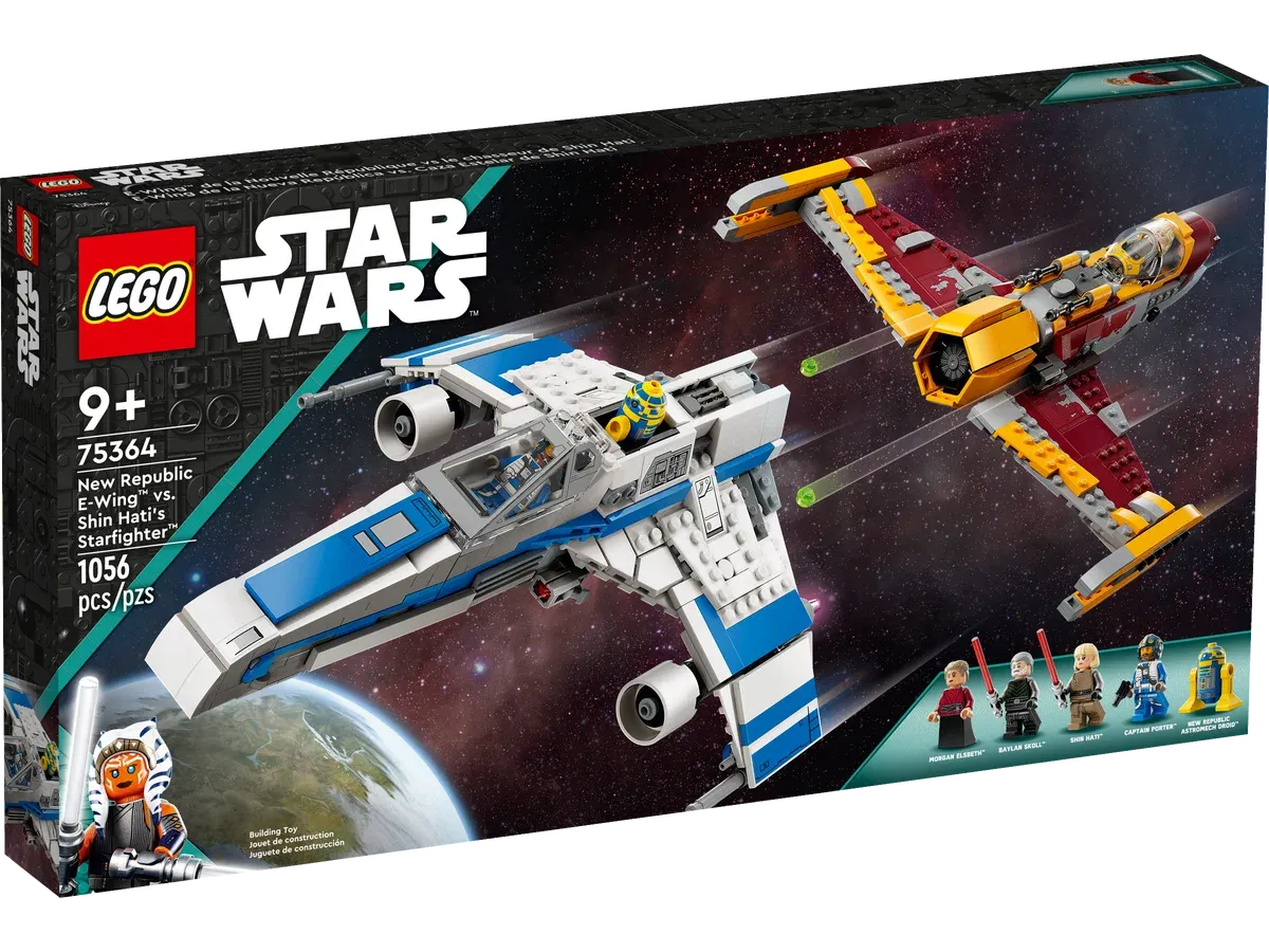 Изображение товара Конструктор LEGO Star Wars 75364 Новый корабль E-Wing и Starfighter Шин Хати