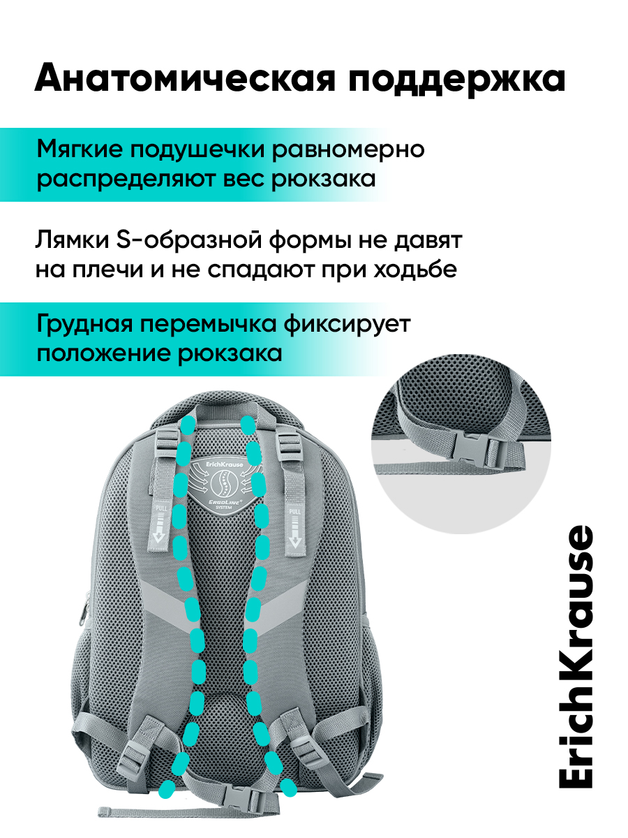 Ранец ErichKrause ErgoLine® - фото 7