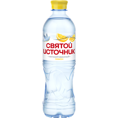 Вода Святой источник Лимон негазированная 0.50л