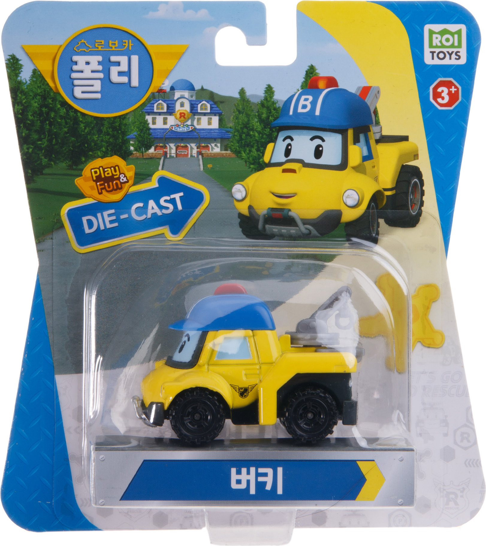 Машинка Robocar Poli Баки металлическая 6см MRT-0605 MRT-0605 - фото 3