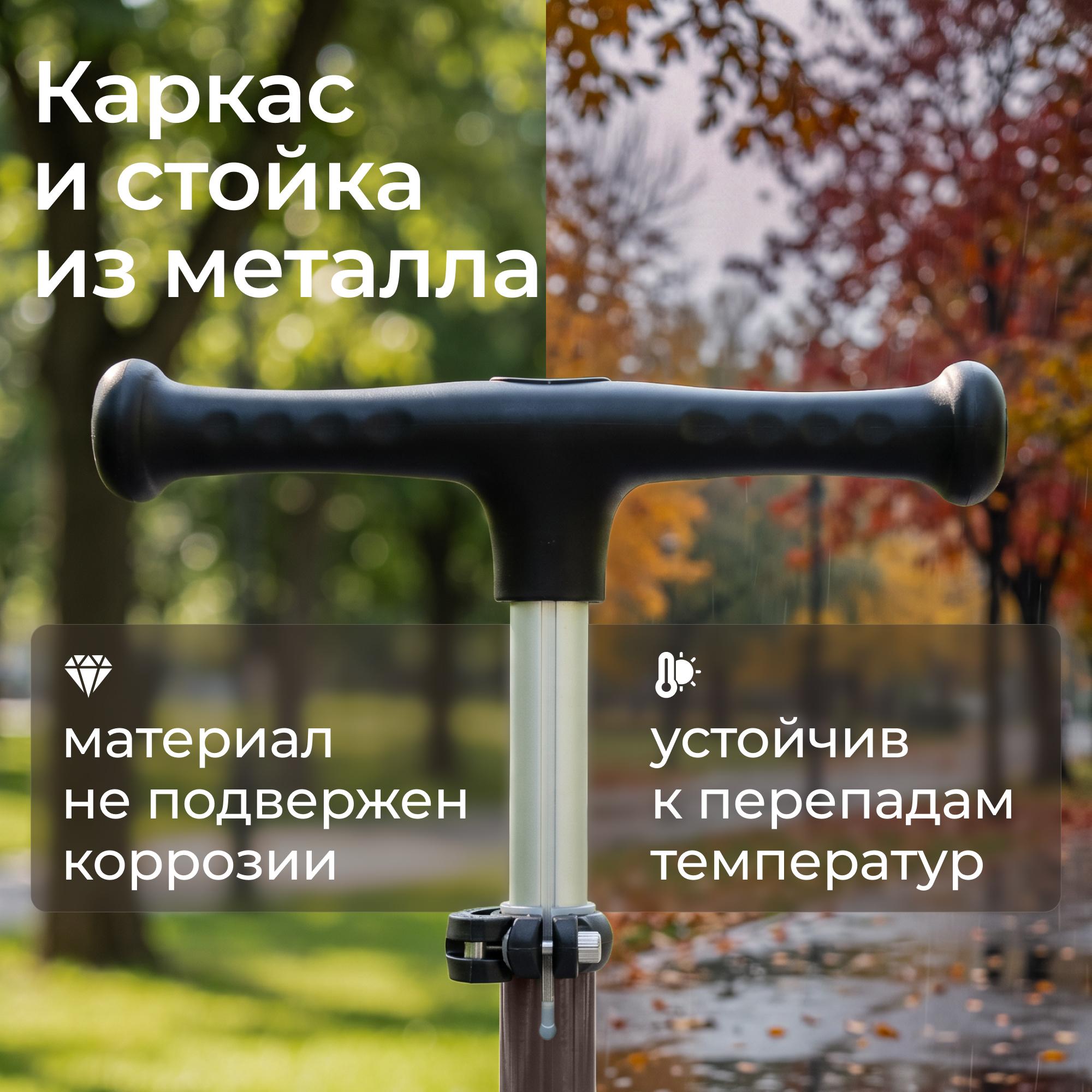 Городской самокат UNIX Kids трехколесный - фото 8