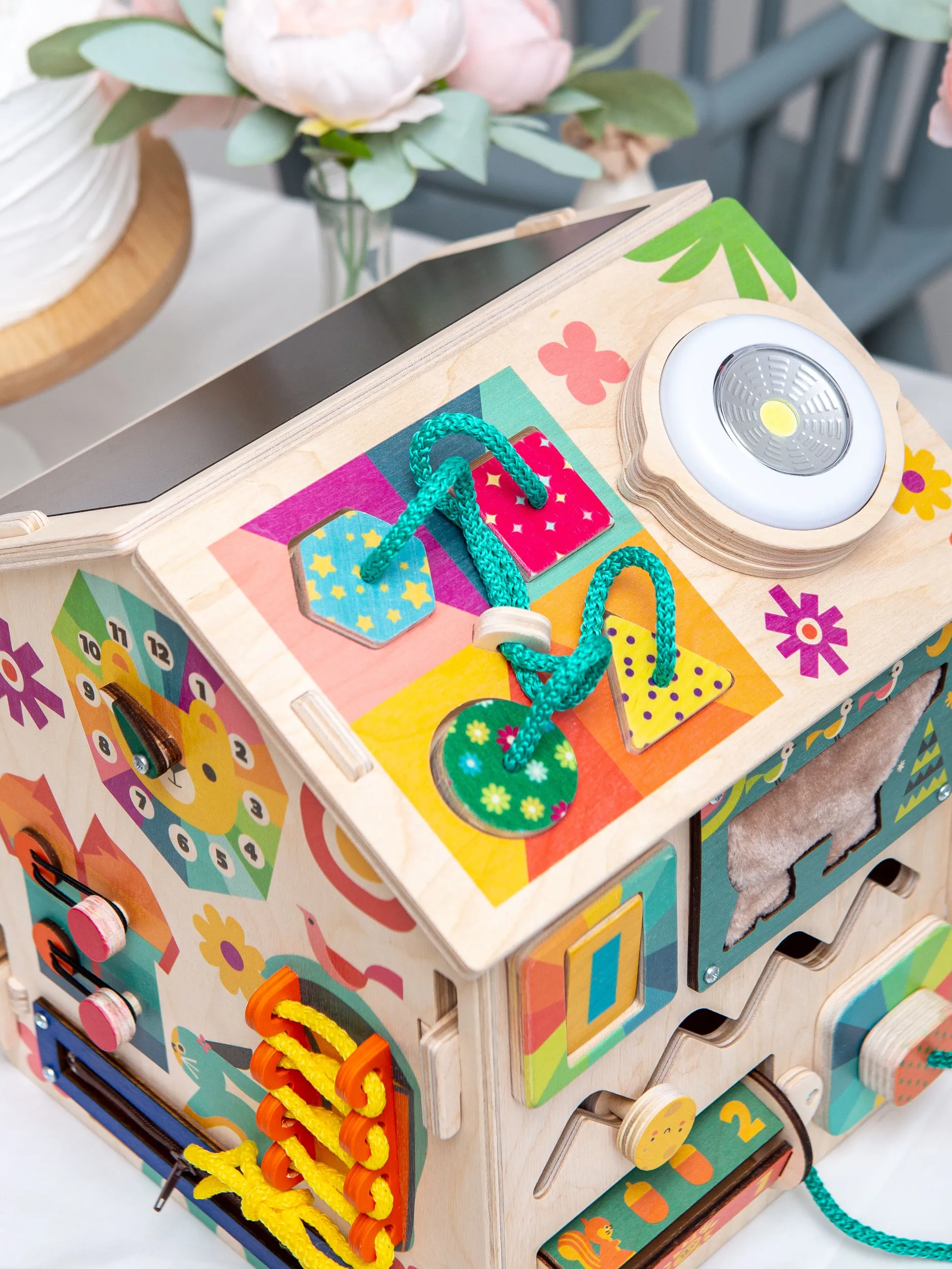 Игрушка Mag Wood бизиборд Лёвка - фото 5