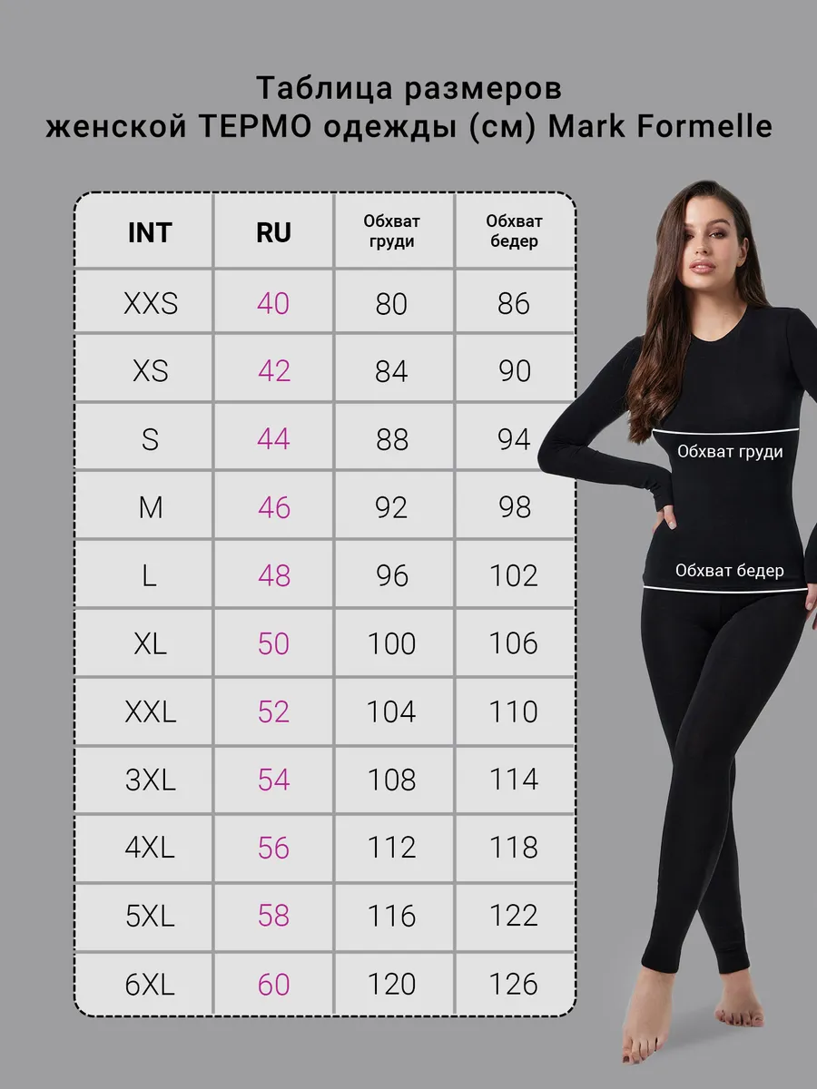 Термолонгслив Mark Formelle (Марк Формэль) 602331/серый меланж 4306-А - фото 5