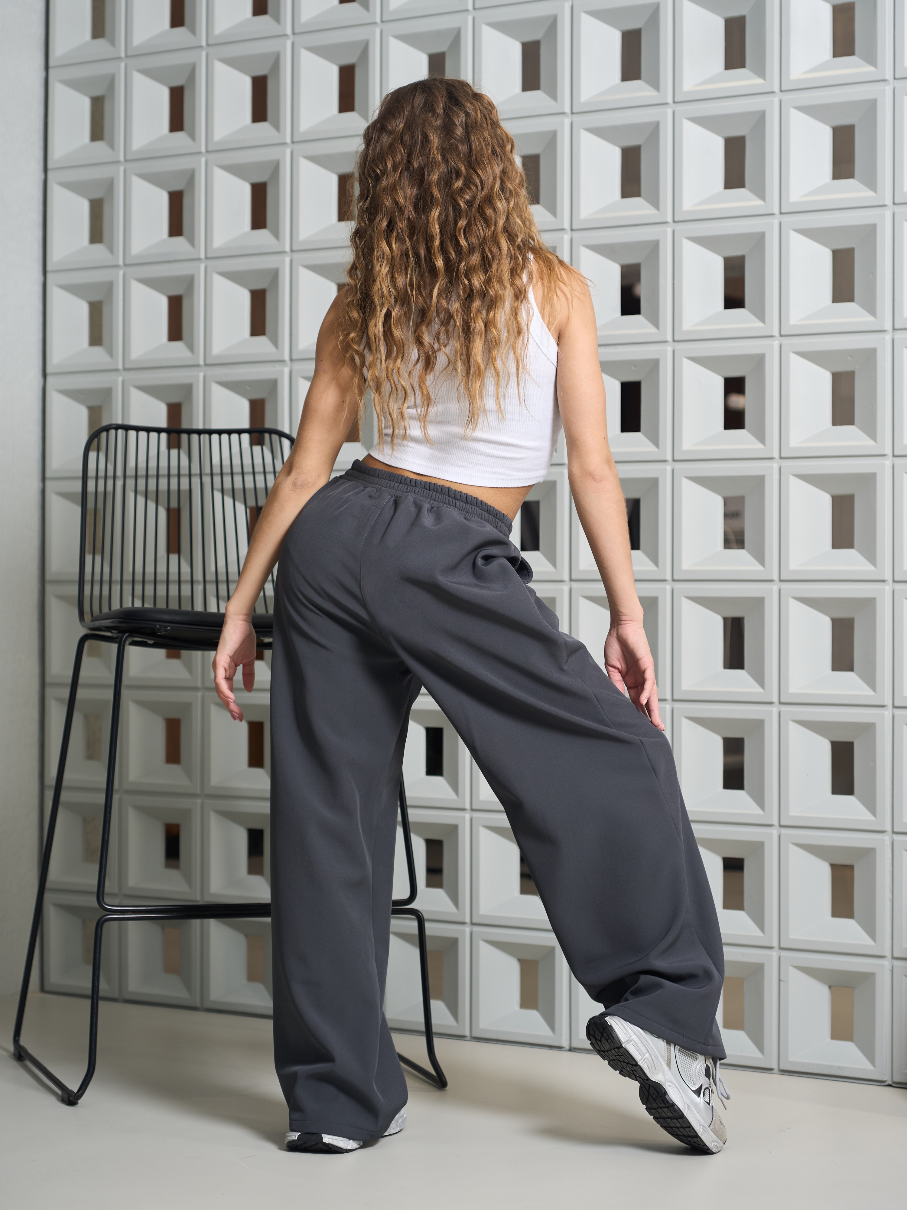 Брюки-палаццо СИНЯЯ МОДА WF1011-H39 - фото 7