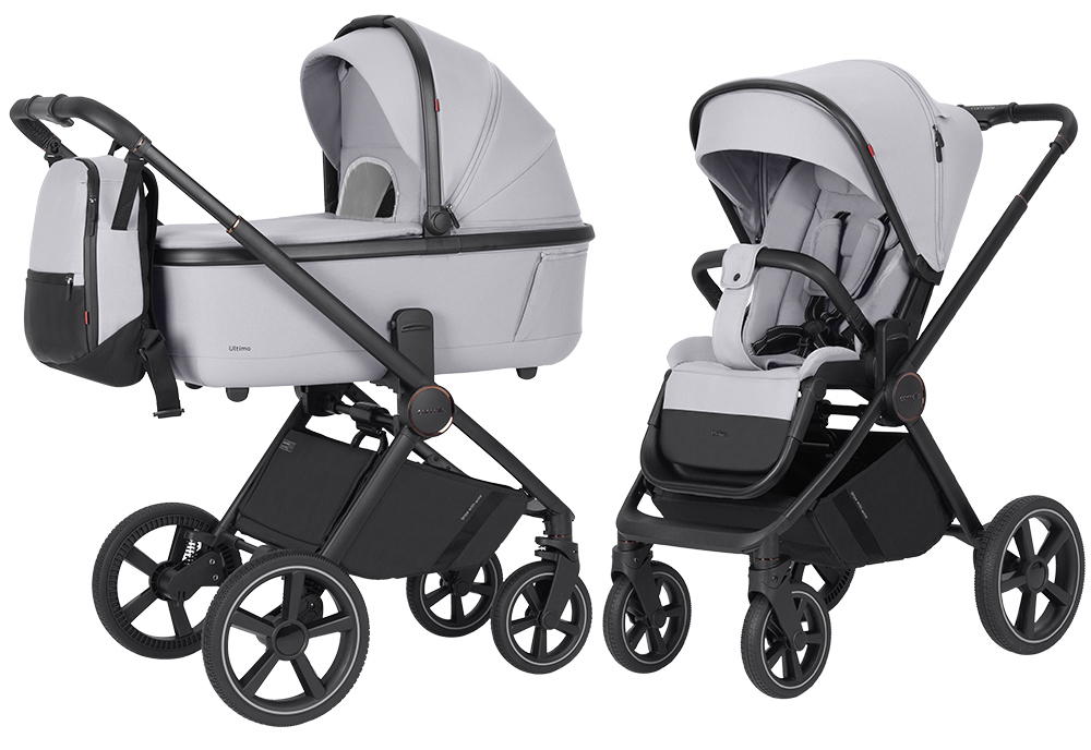 Коляска 2в1 Carrello Ultimo CRL-6528 серый - фото 1