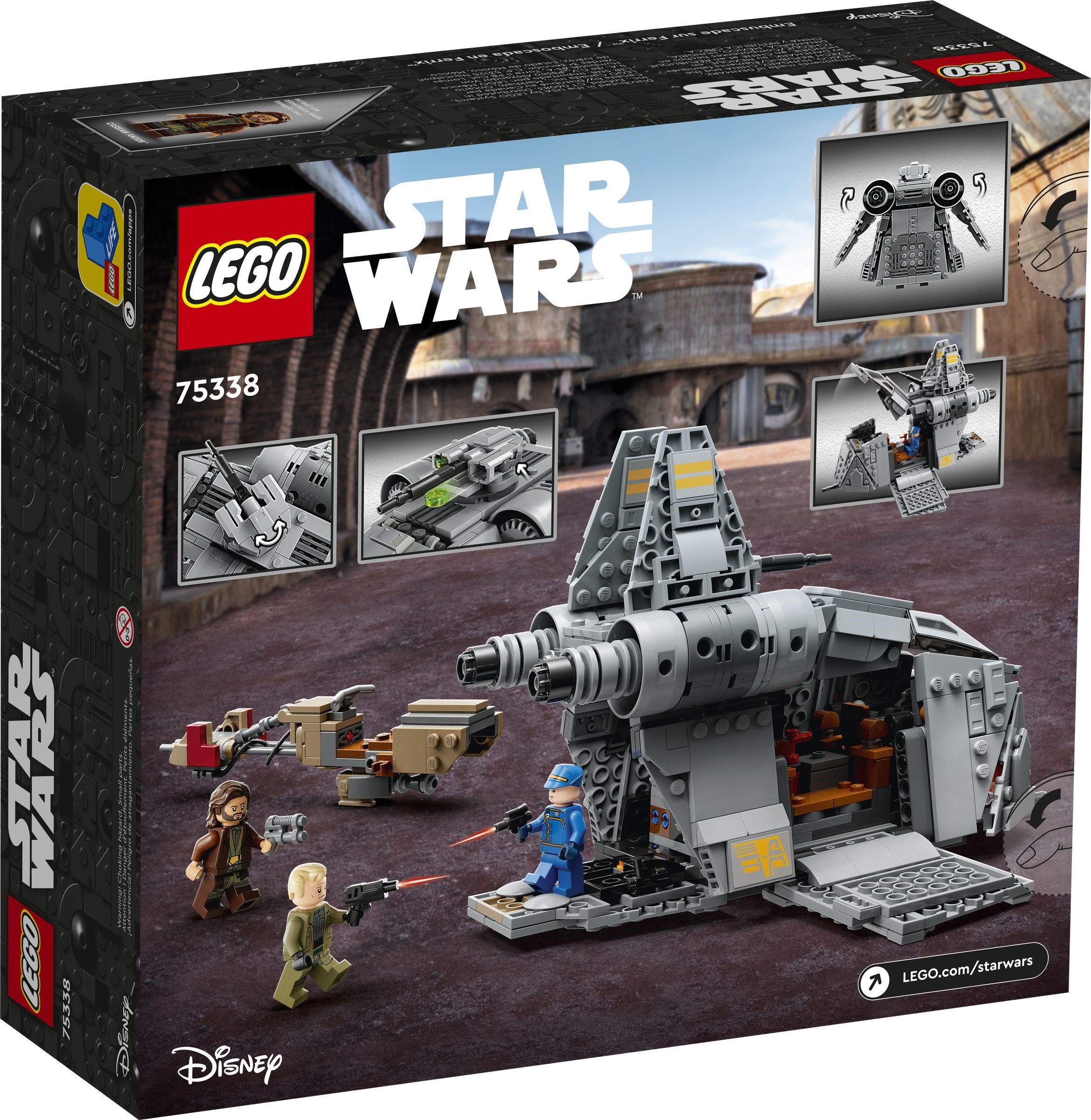 Конструктор LEGO Star Wars 75338 679 дет. - фото 12