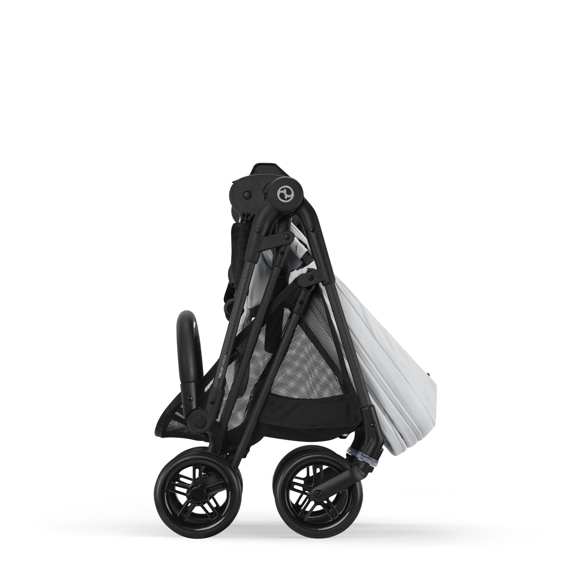 Коляска прогулочная Cybex Melio Carbon серый - фото 8