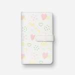 Фотоальбом LUMICUBE Сердечки, для фотографий Printy и Instax Mini, 96 ячеек