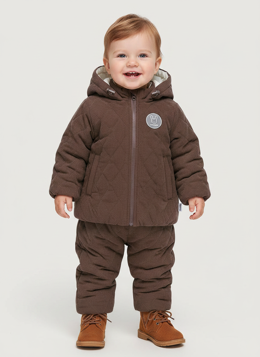 Костюм NIKASTYLE 7м9126 фундук - фото 1