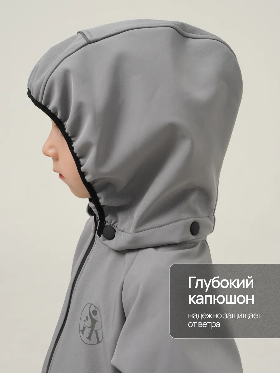 Комбинезон Супер Пупс Комб/сф/окант/серый - фото 11