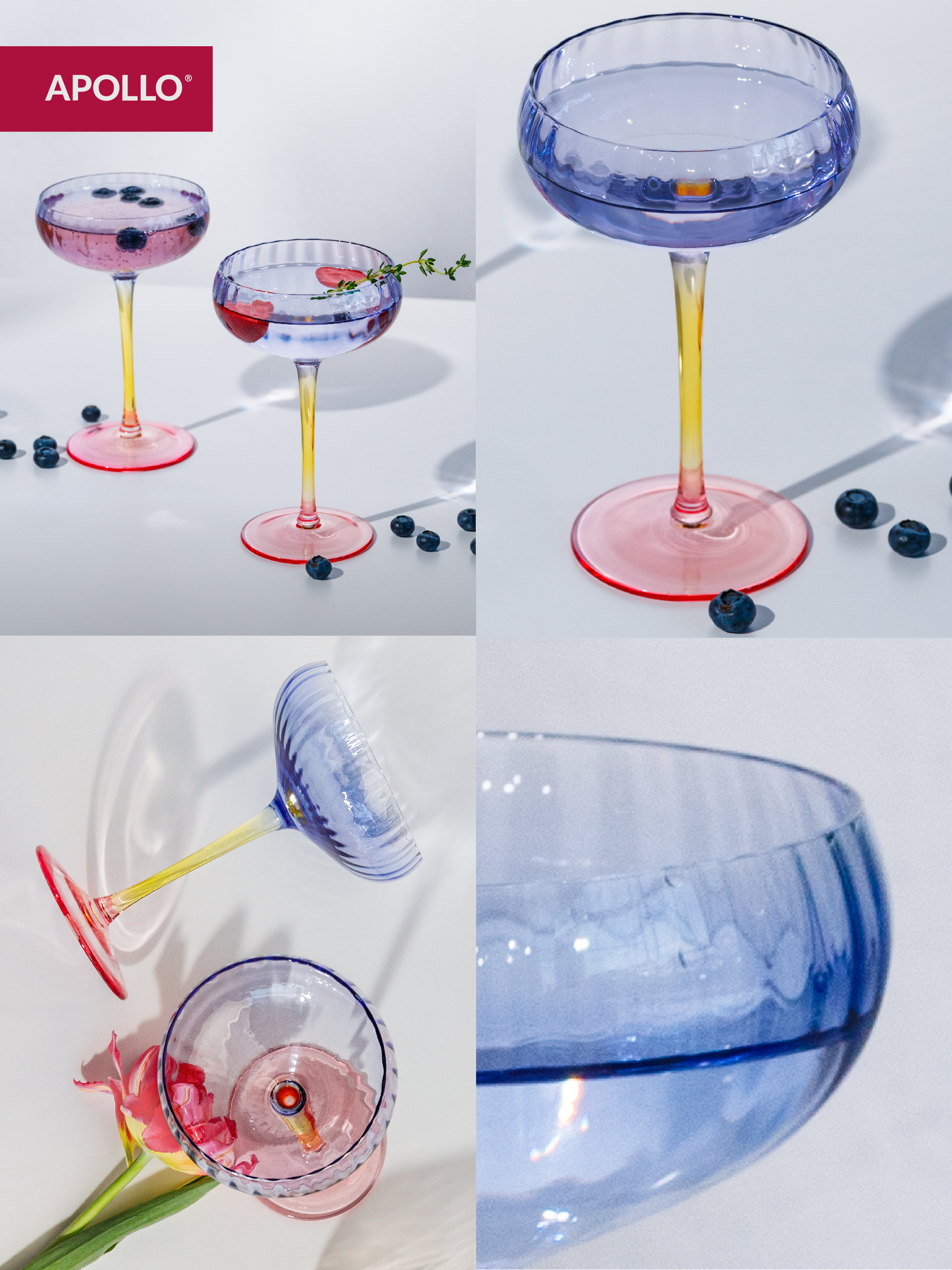 Набор бокалов APOLLO 220 мл - фото 6