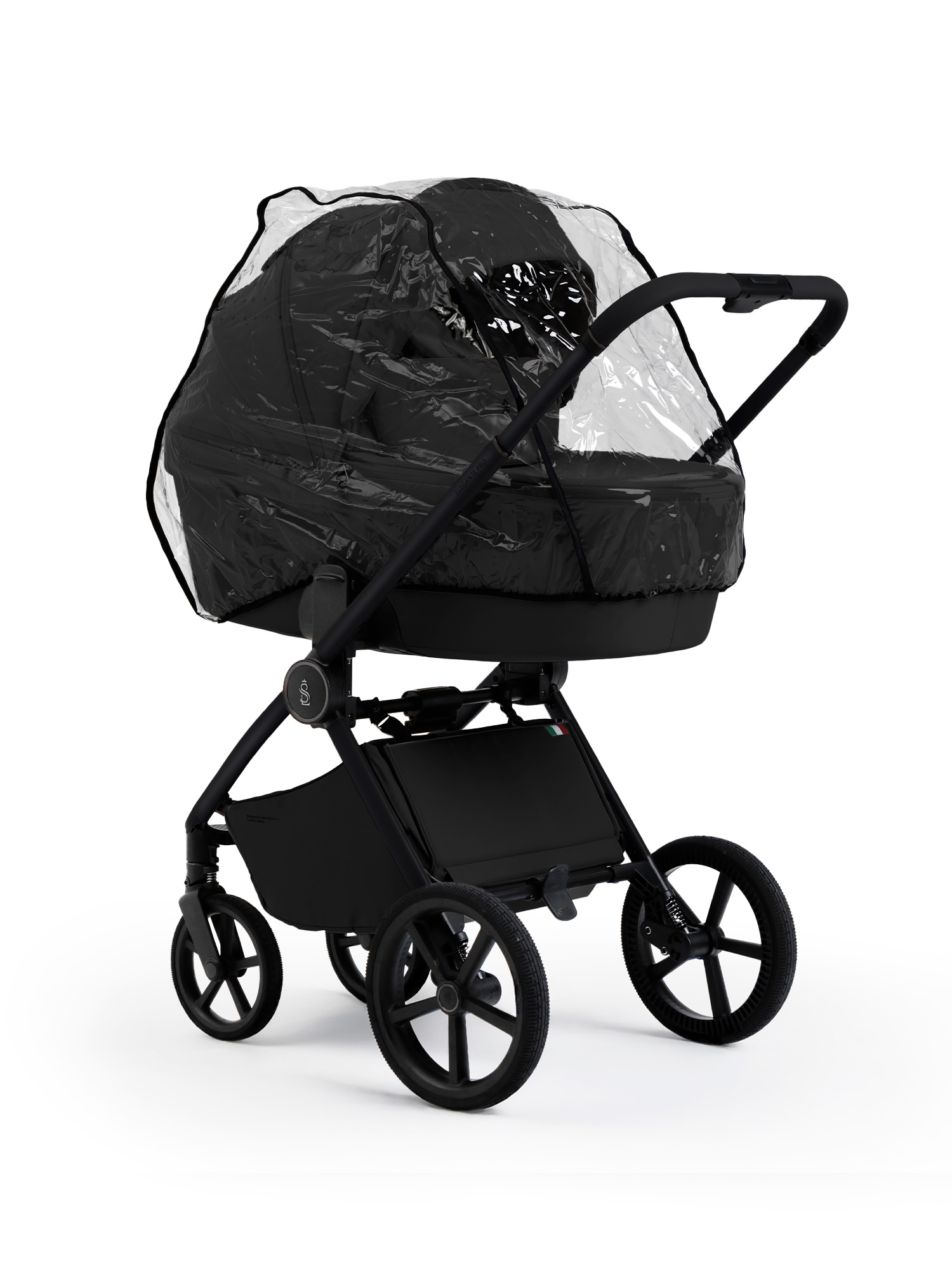 Коляска 2в1 Sweet Baby Elegante Pro Black черный - фото 17