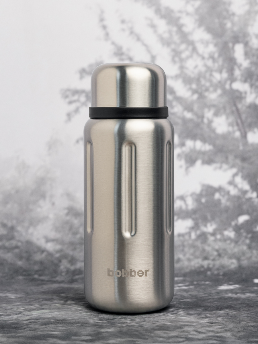 Термос для напитков 1 литр Bobber Barrel матовый - фото 2