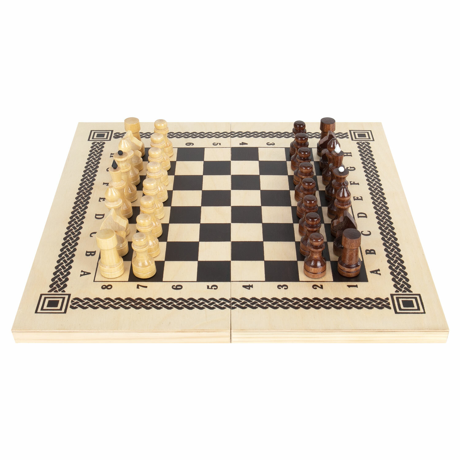 Настольная игра Золотая сказка Шашки Шахматы - фото 6