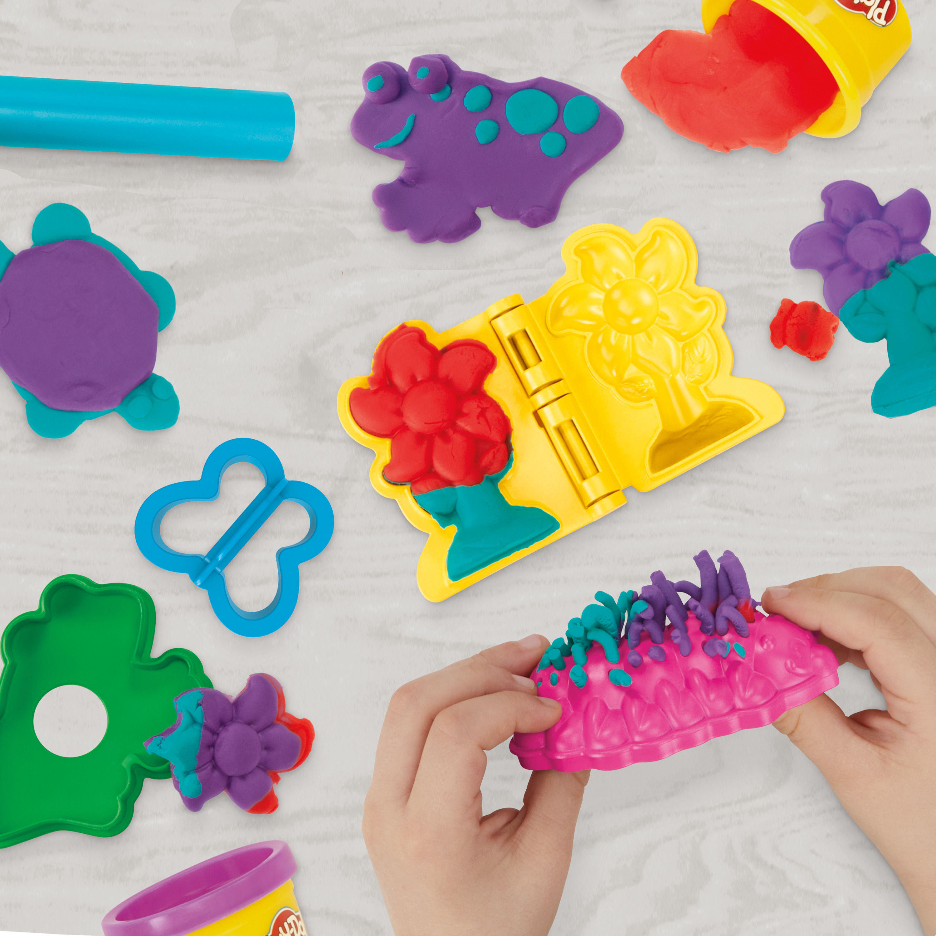 Масса для лепки Hasbro набор Play-Doh Мир насекомых 3 цв. - фото 9