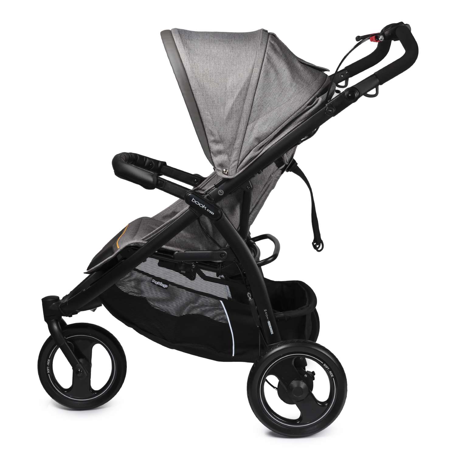 Коляска прогулочная Peg-Perego Book Cross Classic Grey - фото 7