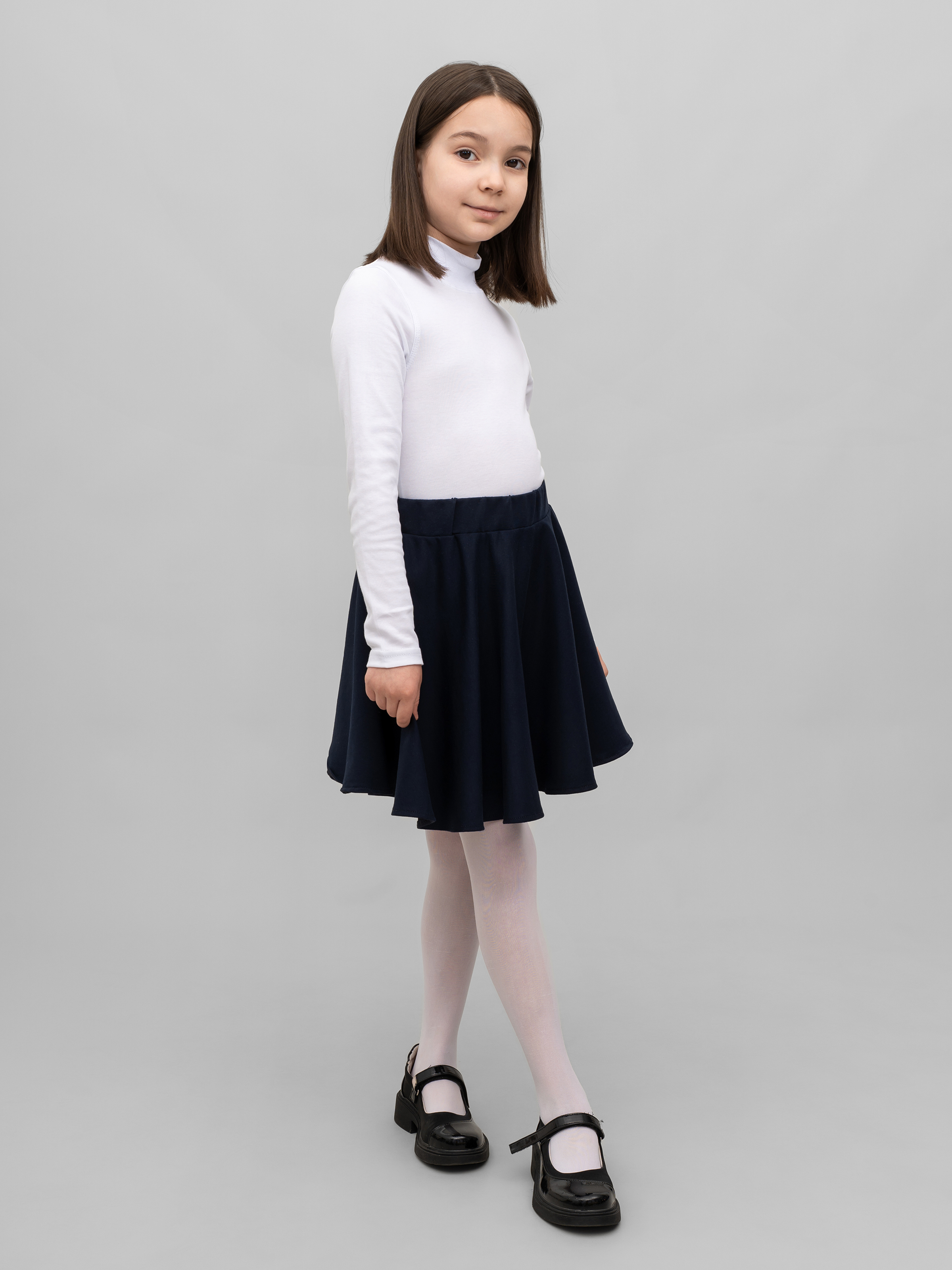 Юбка Утенок 454 т.синий - фото 10