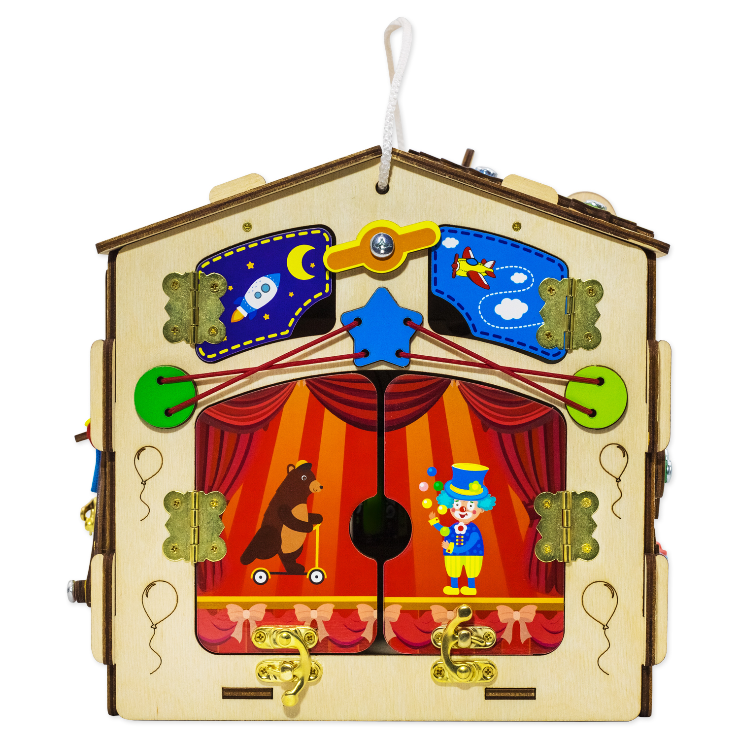 Игрушка Alatoys бизиборд - фото 3