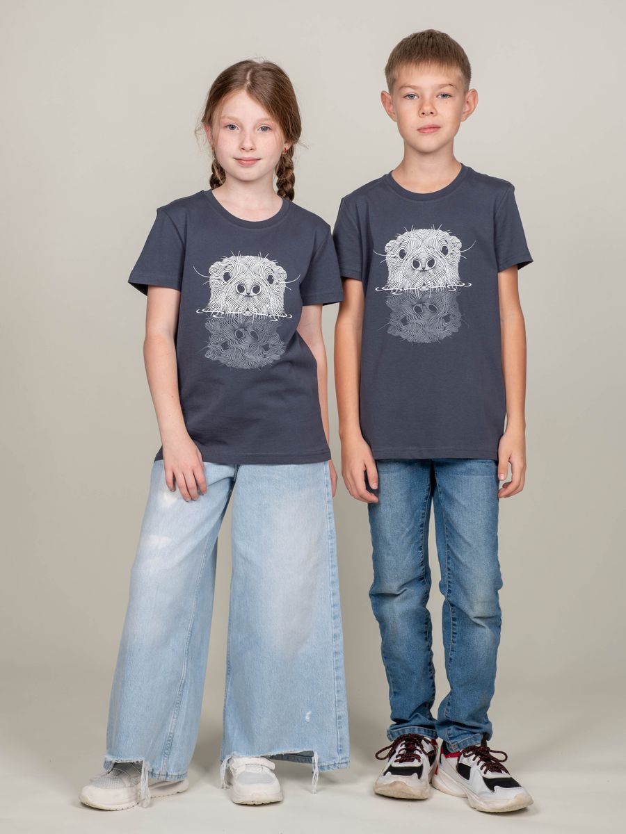 Футболка Lets Go 51366_серый - фото 9