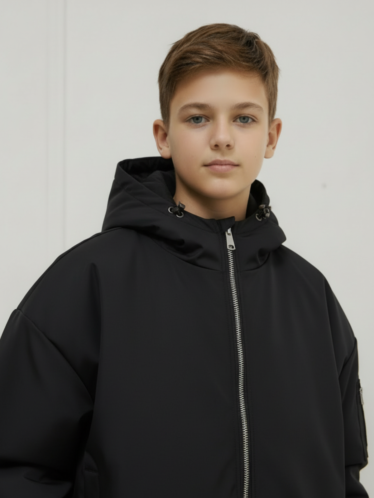 Куртка MIRANAM БомберДляМальчикаЧерный - фото 9