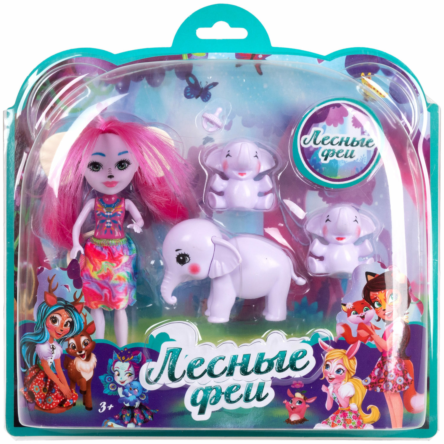 Кукла мини 1TOY Лесные феи Т24022 - фото 5